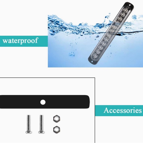 TWO 4-PACKS LED Emergency Flashing Road Lights for car, truck, boat - Picture 5 of 6